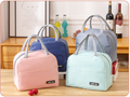 Insulated Lunch Tote Bag — Black