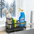 Sink Sponge & Soap Holder Rack — Drain Organizer