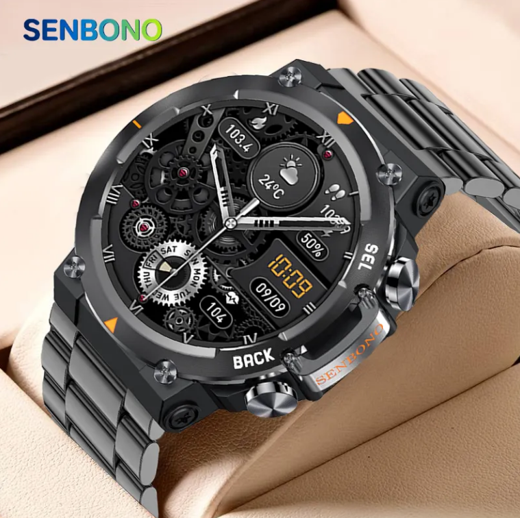 MAX18 Smartwatch — 1.43" AMOLED Display, Bluetooth Calls, AI Voice