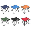 Foldable Camping Table — Portable Picnic Table with Cup Holders (Navy)