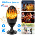 LED Flame Torch Speaker — Wireless Outdoor Speaker with Flickering Light