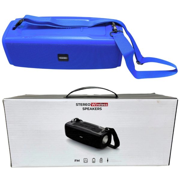 Zoom Wireless Bluetooth Portable Speaker with Strap — 2-Pack