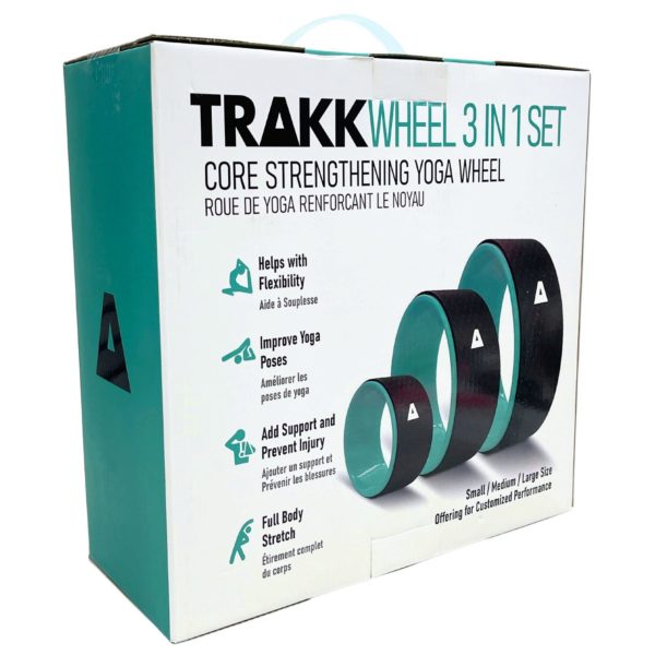 TRAKK Yoga Wheels 3-in-1 Set — 2-Pack