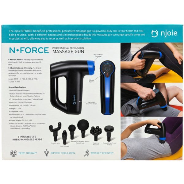 njoie Nforce Percussion Massage Gun — 2-Pack