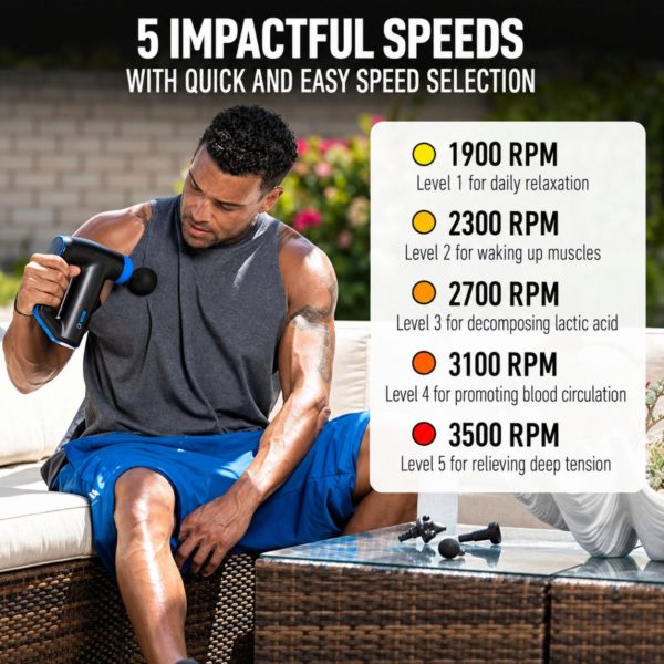 njoie Nforce Percussion Massage Gun — 2-Pack