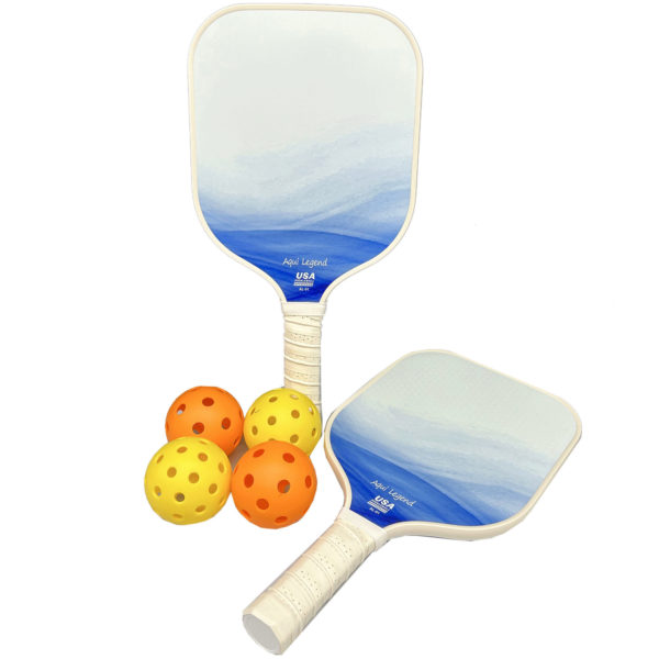 Pickleball Set with 4 Balls + Carry Bag — 2-Pack