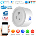 WiFi Smart Plug — App & Voice Control, Timer, White