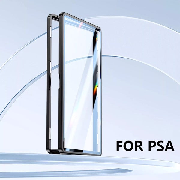 Magnetic Metal Slab Protector — Fits PSA & CGC Graded Cards, Scratch-Resistant & Stackable