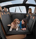 Dog Car Seat Cover — Waterproof Hammock with Hard Base